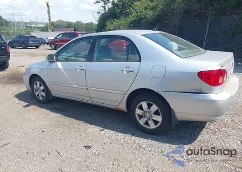 2005 Toyota Corolla Le z USA, uszkodzony, nr VIN 2T1BR30E05C345487